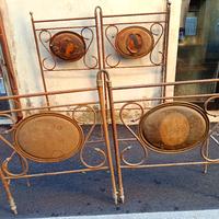 letto in ferro battuto primi 900