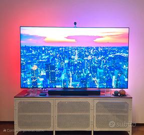 Mobile tv ikea Fjallbo BIANCO e legno