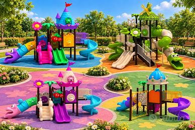 Giochi da Esterno per Parchi, Hotel, Agriturismi