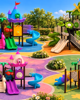Giochi da Esterno per Parchi, Hotel, Agriturismi