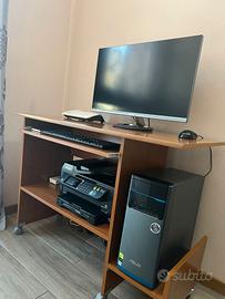 Tavolino porta PC con ruote