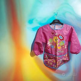 Grembiulino impermeabile per attività di pittura 