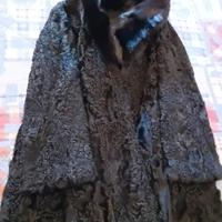 giaccone donna in vero Persiano con collo in volpe