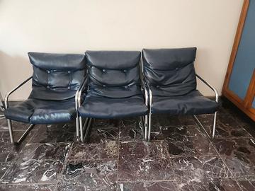 Poltrone vintage anni '70 modernariato