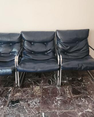 Poltrone vintage anni '70 modernariato