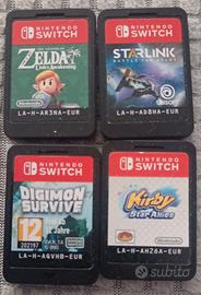 4 giochi Nintendo Switch 