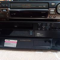 3 videoregistratori Vintage