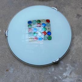 Plafoniera in vetro 30 cm