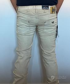 JEANS ARMANI tg 29 cartellinati beige chiari NUOVI