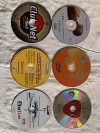CD ROM promozionali x accesso gratuito ad internet