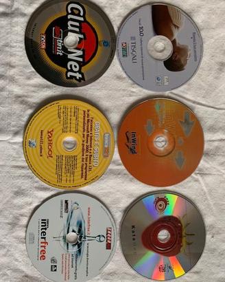 CD ROM promozionali x accesso gratuito ad internet