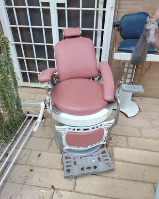 Poltrona da barbiere Vintage