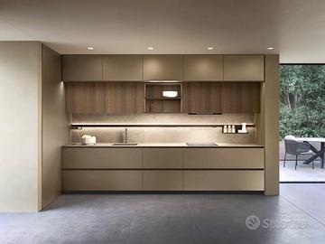 Cucine PET Lucido | Lineare da 3m con Gola