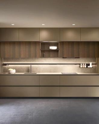 Cucine PET Lucido | Lineare da 3m con Gola