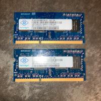 Coppia Memoria RAM NANYA DDR3 4GB 1600MHZ 204 pin