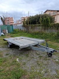 Rimorchio trasporto auto Cresci PA 14