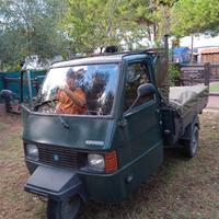 Ape piaggio tm 703 diesel manubrio tondo