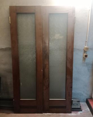 doppia porta apertura saloon