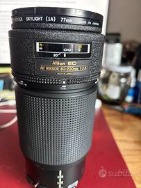 Nikon AF Nikkor ED 80-200mm f/2.8 - obiettivo prof