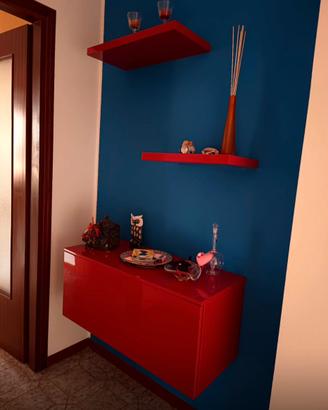 Mobile sospeso ingresso + mensole