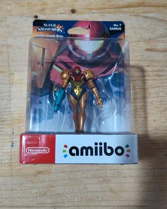 Nintendo Amiibo no.7 Samus (box non perfetto)