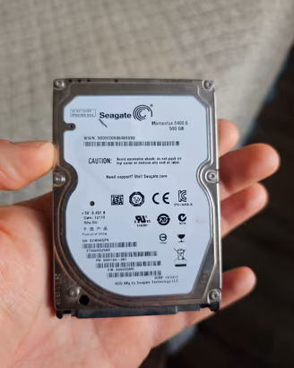Seagate 500 gb hdd notebook
