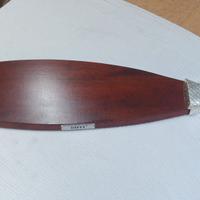 Porta Salmone in Legno e Metallo Silver " Biffi "