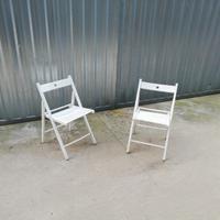 sedie di legno pieghevoli 