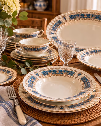 Servizio piatti ceramiche vintage inglesi Myott