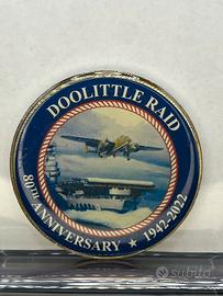 Moneta Challenge Coin 80° Doolittle Raid CAF