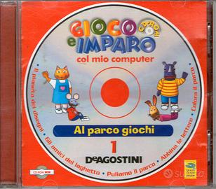 4 cd-rom gioco e imparo della de agostini