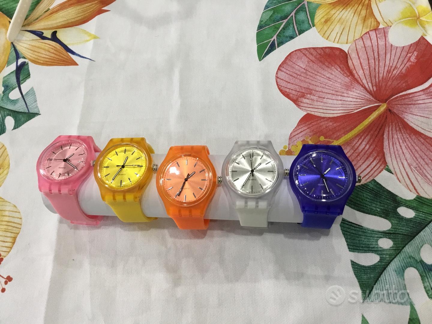 Orologi swatch sales gomma colorati