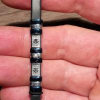 Bracciale Braccialetto Uomo Marina Brillante Gomma