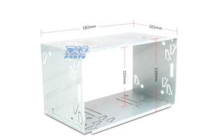 SCATOLA ADATTATRICE 2 DIN UNIVERSALE IN METALLO