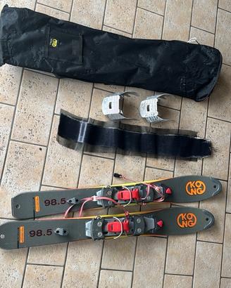 Scialpinismo Kong Grimper + pelli + rampant