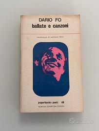 Dario Fo – Ballate e canzoni (Newton Compton 1976)