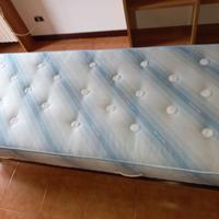 Materasso e rete a doghe 190x80