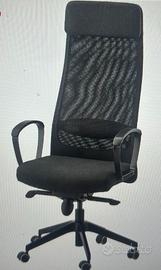 sedia da ufficio regolabile come nuova Markus