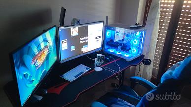 PC gaming fascia alta  postazione completa 