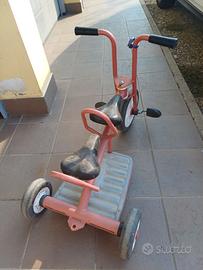 Triciclo vintage Italtrike 2 posti