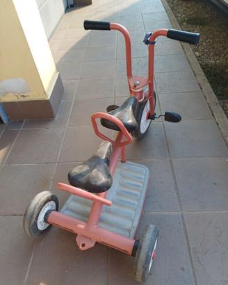 Triciclo vintage Italtrike 2 posti