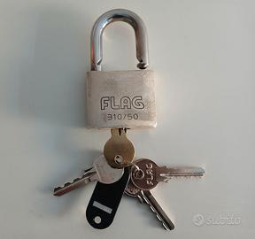 🔓Lucchetto Flag professionale
