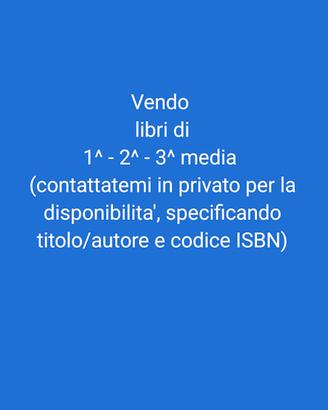 libri scolasrici