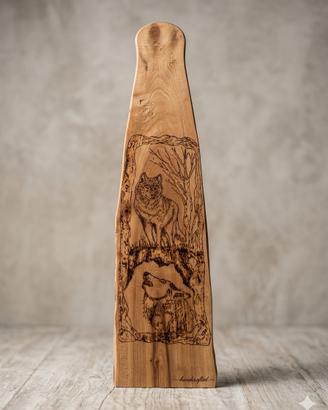 Decorazione Pirografata