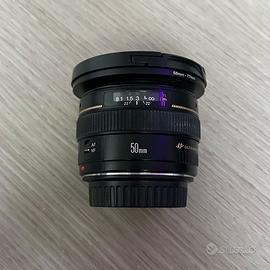 Canon EF 50mm f/1.4 USM – Lente ritratto luminosa