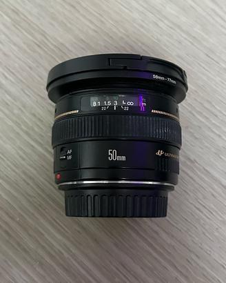 Canon EF 50mm f/1.4 USM – Lente ritratto luminosa