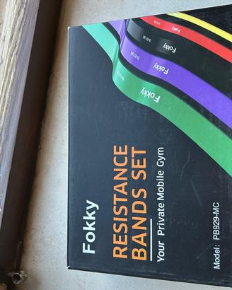 Elastici fitness palestra