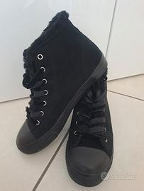 scarpa con pellicciotto 