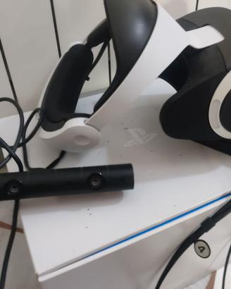 Casco VR per ps4 più pistola