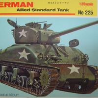 Italeri Sherman M4 A1 Allied Standard Tank 2 serie